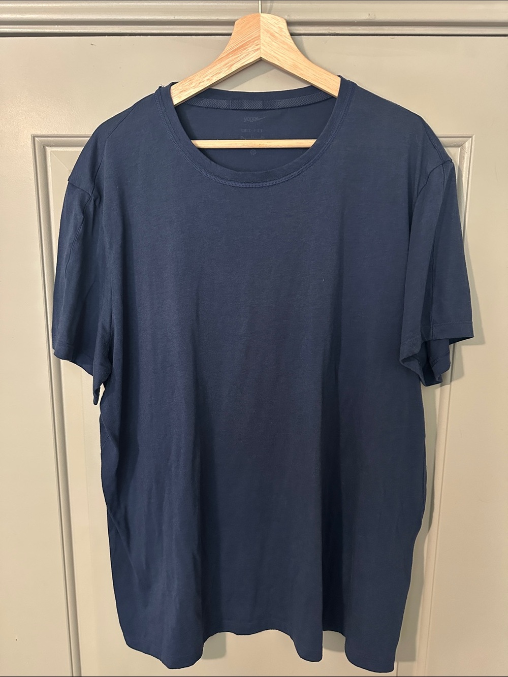 Men's Navy Yoga T-Shirt